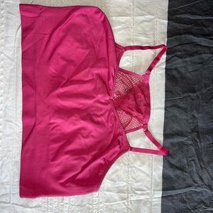 Cacique Lane Bryant Bralette 22/24 Pull Over Racerback Lace